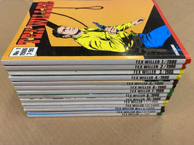 Tex Willer - 1-8/1986 ja 10-15/1986. K3. (Käyt)