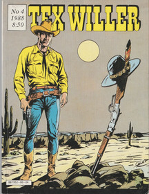 Tex Willer 4/1988. K3+ (Käyt)
