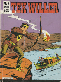 Tex Willer 7/1981. K3 (Käyt)