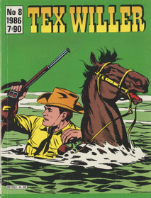 Tex Willer 8/1986. K3+ (Käyt)