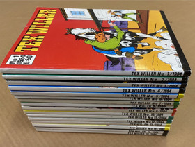 Tex Willer Vuosikerta 1984 - numerot 1-16 (Käyt)
