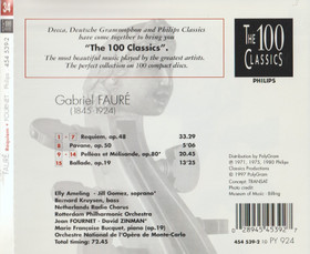 Fauré / Jean Fournet: Requiem CD (Käyt)