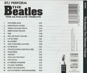 BTJ: BTJ Perform The Beatles The Ultimate Tribute CD (Käyt)
