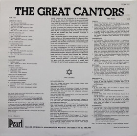 V/A: The Great Cantors LP (Käyt)
