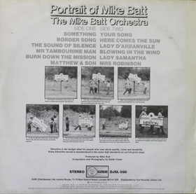 Mike Batt Orchestra: Portrait Of Mike Batt LP (Käyt)