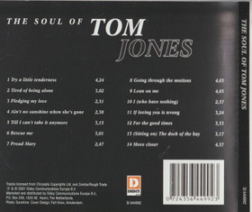 Tom Jones: The Soul Of Tom Jones CD (Käyt)