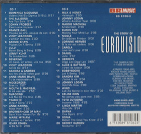 V/A: The Story Of Eurovision 2CD (Käyt)
