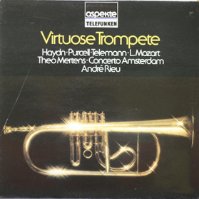 Theo Mertens: Virtuose Trompete - Concerto Amsterdam LP (Käyt)