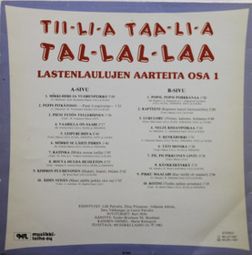 V/A: Tii-li-a taa-li-a tal-lal-laa. LP (Käyt)