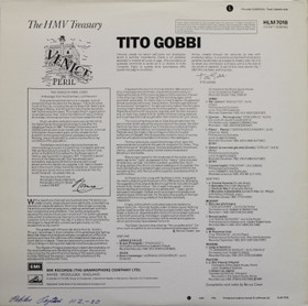 Tito Gobbi: Tito Gobbi LP (Käyt)