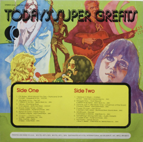 V/A: Today's Super Greats: Part-2. LP (Käyt)