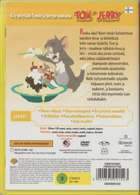 Tom & Jerry ruokasotasilla DVD (Käyt)