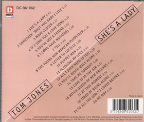 Tom Jones: She's A Lady CD (Käyt)