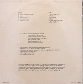 Tom Kuchka: Big City Thrills LP (Käyt)