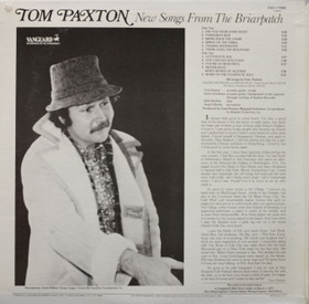 Tom Paxton: New Songs From The Briarpatch LP (Mint)