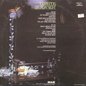 Tom Paxton: Saturday Night LP (Käyt)