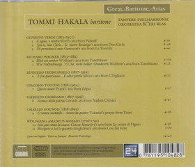 Tommi Hakala / Eri Klas: Great Baritone Arias CD (Käyt)