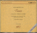 Puccini / Callas / Corelli / Gobbi / Cleva: Tosca 2CD (Käyt)