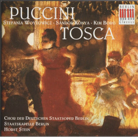 Puccini / Woytowicz / Kónya / Kim Borg / Horst Stein: Tosca 2CD (Käyt)
