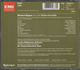 Wagner / Melchior / Flagstad / Klose / Beecham: Tristan Und Isolde 3CD