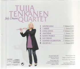 Tuija Tenkanen Quartet: July Dream CD (Käyt)