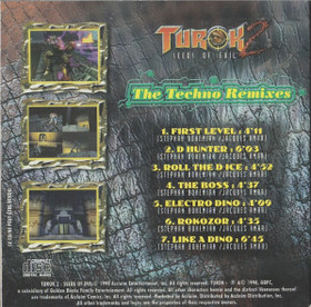 Turok 2: Seeds of Evil - The Techno Remixes CD (Käyt)