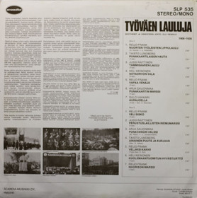 V/A: Työväen lauluja LP (Käyt)