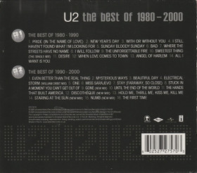 U2: The Best Of 1980-2000. 2CD Box (Käyt)