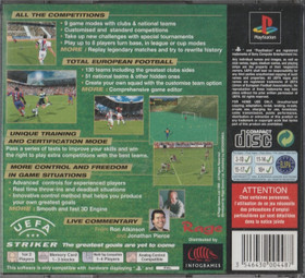 UEFA Striker PSone (Käyt)