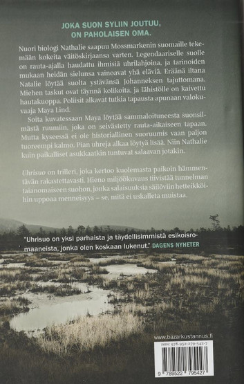 Susanne Jansson: Uhrisuo K3 (Käyt)