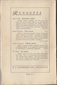 Antero Kajanto: Ukonnuoli K3 (Käyt)