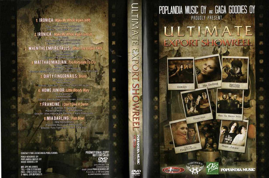 V/A: Ultimate Export Showreel DVD (Käyt. Promo)