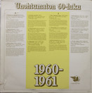 V/A: Unohtumaton 60-luku - 1960-1961 LP (Käyt)