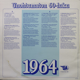 V/A: Unohtumaton 60-luku - 1964 LP (Käyt)