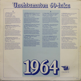 V/A: Unohtumaton 60-luku - 1964 LP (Käyt)