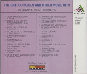 Untouchables And Other Movie Hits CD (Käyt)
