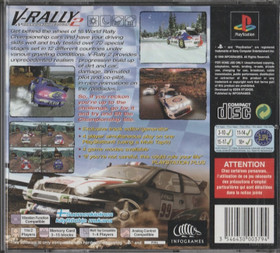 V-Rally 2. PSone (Käyt)