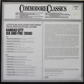 V/A: Kansas City Six And Five - 1938 LP (Käyt)