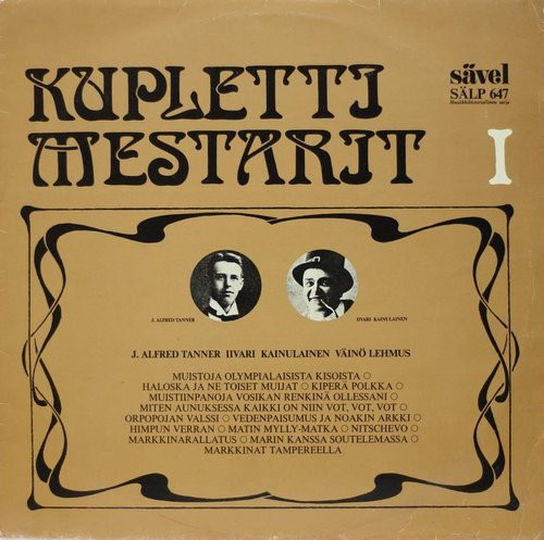 V/A: Kupletti mestarit 1 (Käyt LP)