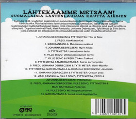 V/A: Lähtekäämme metsään! - Suomalaisia lastenlauluja CD (Uusi)