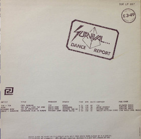 V/A: Survival... Dance Report LP (Käyt)
