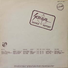 V/A: Survival... Dance Report LP (Käyt)