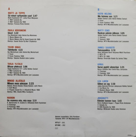 V/A: Syksyn sävel -88 LP (Käyt)