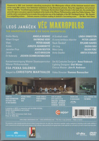 Leoš Janáček / Esa-Pekka Salonen: Vec Makropulos DVD (Käyt)