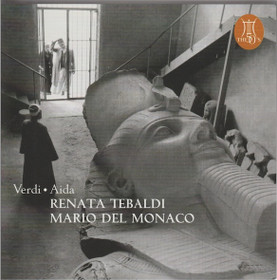 Verdi / Renata Tebaldi / Mario del Monaco: Aida 2CD (Käyt)