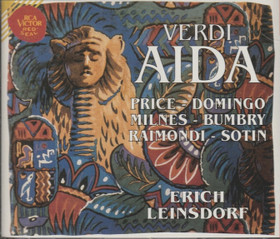 Verdi / Price / Domingo / Milnes / Bumbry / Leinsdorf: Aida 3CD (Käyt)
