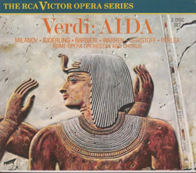 Verdi / Milanov / Bjoerling / Barbieri / Perlea: Aida 3CD Box (Käyt)