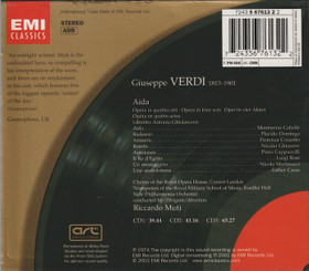 Verdi / Caballé / Domingo / Cossotto / Muti: Aida 3CD Box (Käyt)