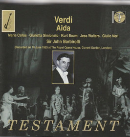 Verdi / Maria Callas / Simionato / Baum / Barbirolli: Aida 2CD (Käyt)