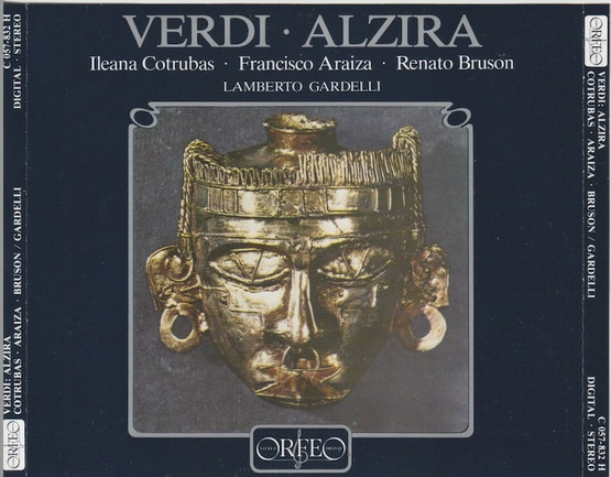 Verdi / Cotrubas / Araiza / Bruson / Gardelli: Alzira 2CD (Käyt)